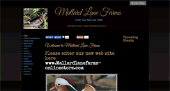 Desktop Screenshot of mallardlanefarms.com